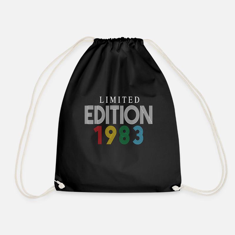 Limited Edition 1983 - Drawstring Bag - black