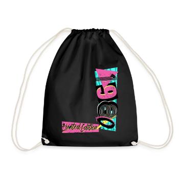 Edition Limitée 1980 Année 1980 Années 80 90 - Sac de sport léger - noir - Devant
