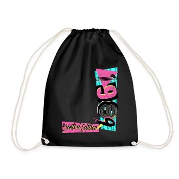 Édition limitée 1989 Année 1989 Années 80 90 - Sac de sport léger - noir - Devant