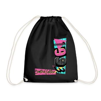 Édition limitée 1993 Année 1993 Années 80 90 - Sac de sport léger - noir - Devant