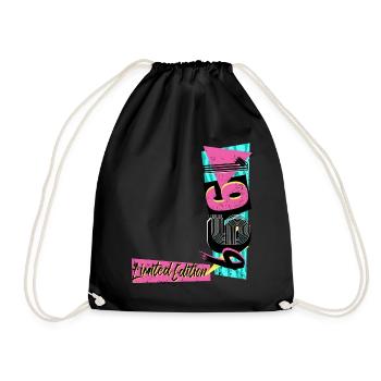 Édition limitée 1999 Année 1999 Années 80 Années 90 - Sac de sport léger - noir - Devant
