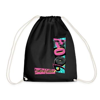 Limited Edition 2006 Year 2006 80s 90s - Drawstring Bag - black - Front