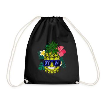 Ananas Hawaii Cadeau Fruits Fruits Ananas Fruit - Sac de sport léger - noir - Devant