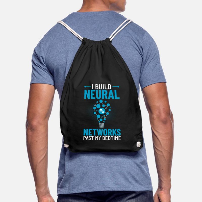 Machine Learning Artificial Intelligence AI Drawstring Bag