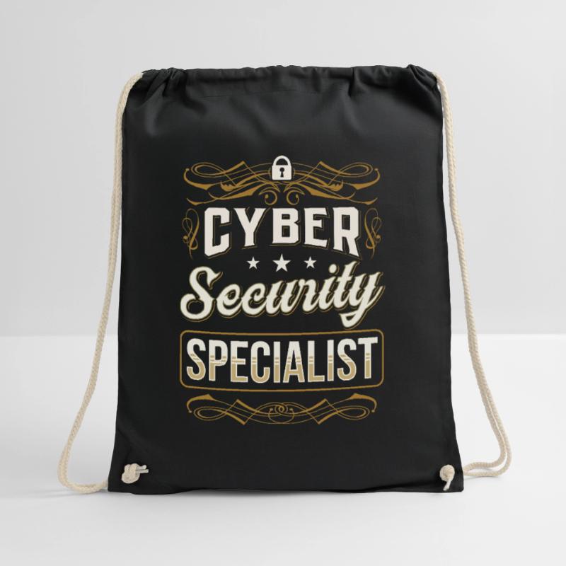 Cybersecurity Specialist Hack Hacker IT Security Drawstring Bag