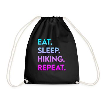 Manger Sleep Randonnée - Sac de sport léger - noir - Devant