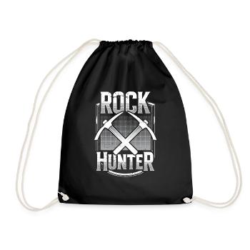 Rock Hunter Geologist Geology Geology Student - Drawstring Bag - black - Front