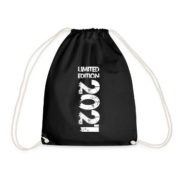 Limited Edition 2021 - Drawstring Bag - black - Front