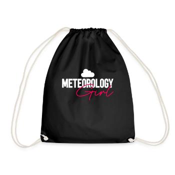 Météorologue Météo Climat Prévisions Météo - Sac de sport léger - noir - Devant