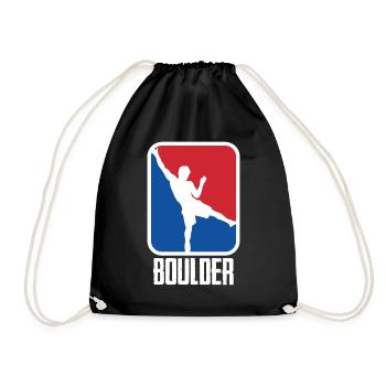 Escalade escalade Escalade Escalade Montagnes - Sac de sport léger - noir - Devant