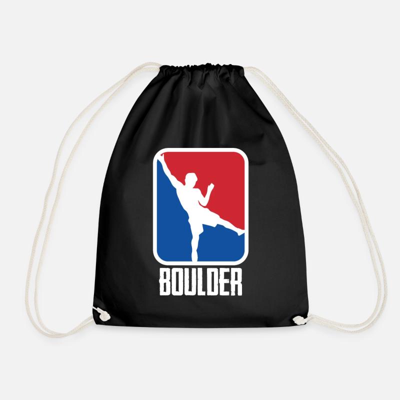 Escalade escalade Escalade Escalade Montagnes - Sac de sport léger - noir