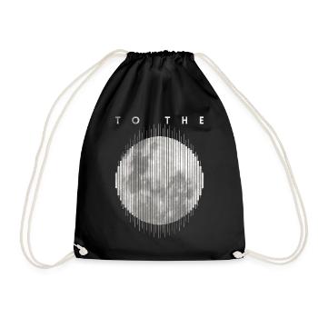 Crypto Trading Stock Chart Cot to the Moon - Sac de sport léger - noir - Devant