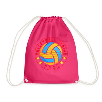 Volleyball Senior 2023 T Shirt - Sac de sport léger - fuchsia - Devant