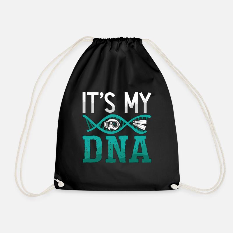 Apnée Apnée Apnée Cadeau d’apnée - Sac de sport léger - noir