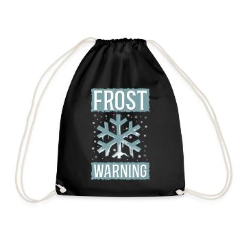 Meteorologist Weather Forecast - Drawstring Bag - black - Front