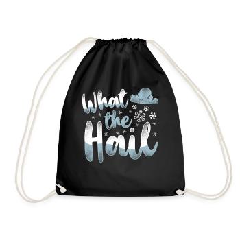 Meteorologist Weather Forecast - Drawstring Bag - black - Front