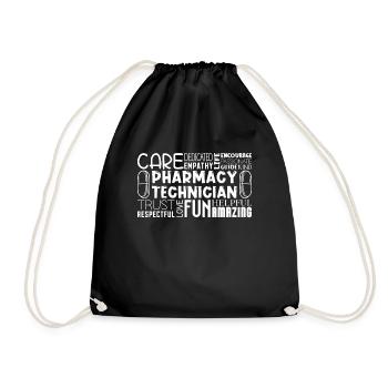 Technicien en pharmacie Technicien Pharmacien Cadeau - Sac de sport léger - noir - Devant