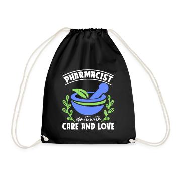 Pharmacien Technicien en pharmacie Cadeau de technicien - Sac de sport léger - noir - Devant