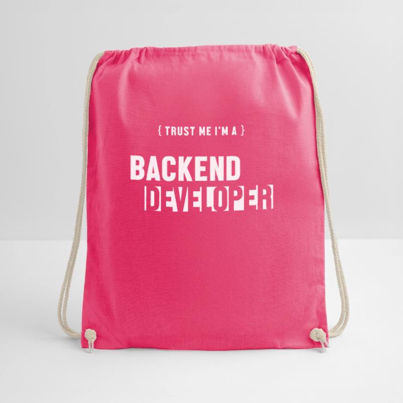 Trust Me I'm Backend Developer Developer Coder Turnbeutel