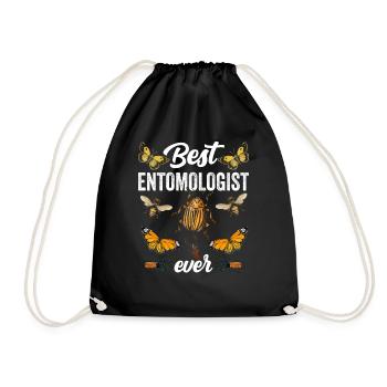 Bester Entomologe Aller Zeiten Beruf Entomologie - Turnbeutel - Schwarz - Vorne