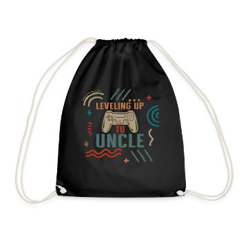 Chemise d’oncle, mise à niveau vers le jeu d’oncle - Sac de sport léger - noir - Devant