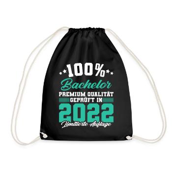 Bachelor 2022 Limitierte Auflage - Turnbeutel - Schwarz - Vorne