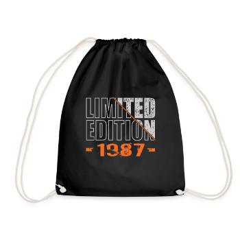 Limited Edition 1987 - Turnbeutel - Schwarz - Vorne