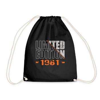 Édition limitée 1961 - Sac de sport léger - noir - Devant