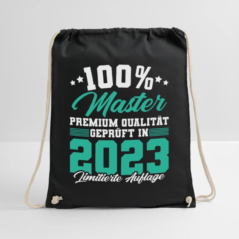 Master 2023 Abschluss Geschenk Studium Absolvent Turnbeutel