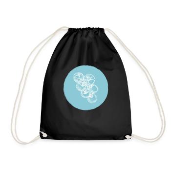 Tomates cocktail - Sac de sport léger - noir - Devant