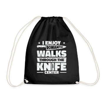 Couteau Auto Forgeron Damascus Steel - Sac de sport léger - noir - Devant