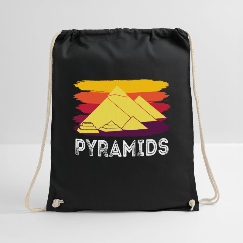 Pyramide de Gizeh Egypte Sphinx Anubis Sac de sport léger