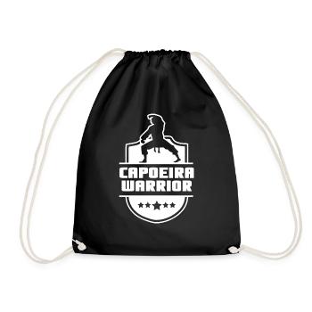 Capoeira Warrior Hobby Arts Martiaux Brésilien - Sac de sport léger - noir - Devant