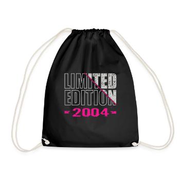 Limited Edition 2004 - Drawstring Bag - black - Front