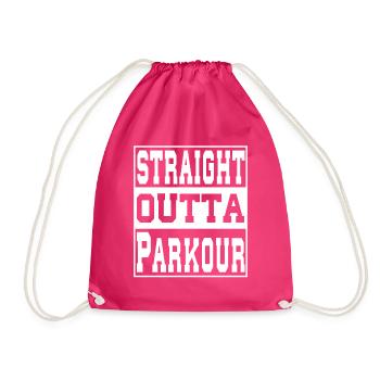 Parkour dit drôle - Sac de sport léger - fuchsia - Devant
