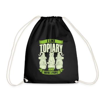 Topiary Topiari Cadeau - Sac de sport léger - noir - Devant