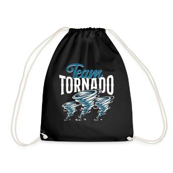 Storm Chaser Hurricane Meteorology - Turnbeutel - Schwarz - Vorne