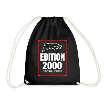 Limited Edition 2000 - Drawstring Bag - black - Front