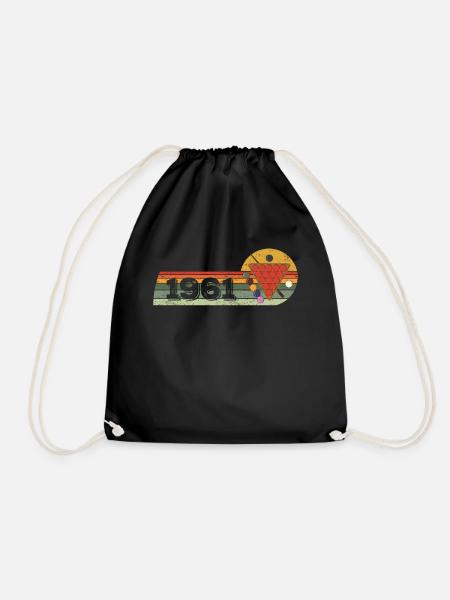 Snooker Snooker player born 1961 Birthday - Drawstring Bag - black