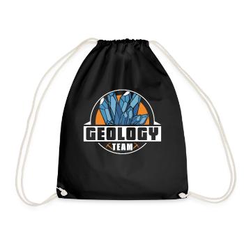 Équipe de géologie Géologue Géologie Profession étudiante - Sac de sport léger - noir - Devant