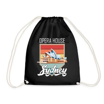Orchestre de l’Opéra de Sydney Outback Australia - Sac de sport léger - noir - Devant