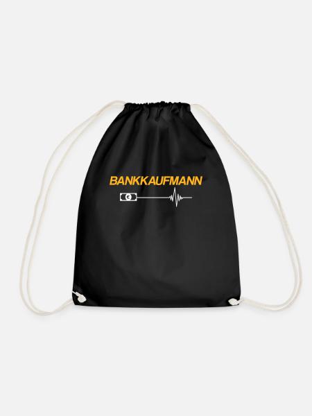Bankkaufmann - Turnbeutel - Schwarz