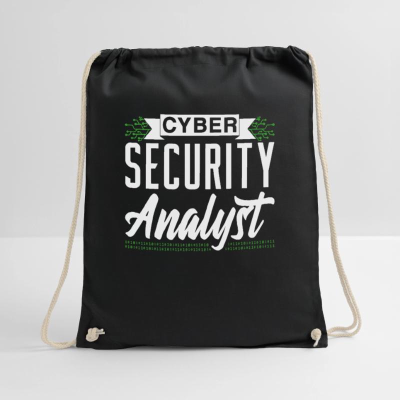 Cybersecurity Analyst Hacker IT Security Hack Drawstring Bag