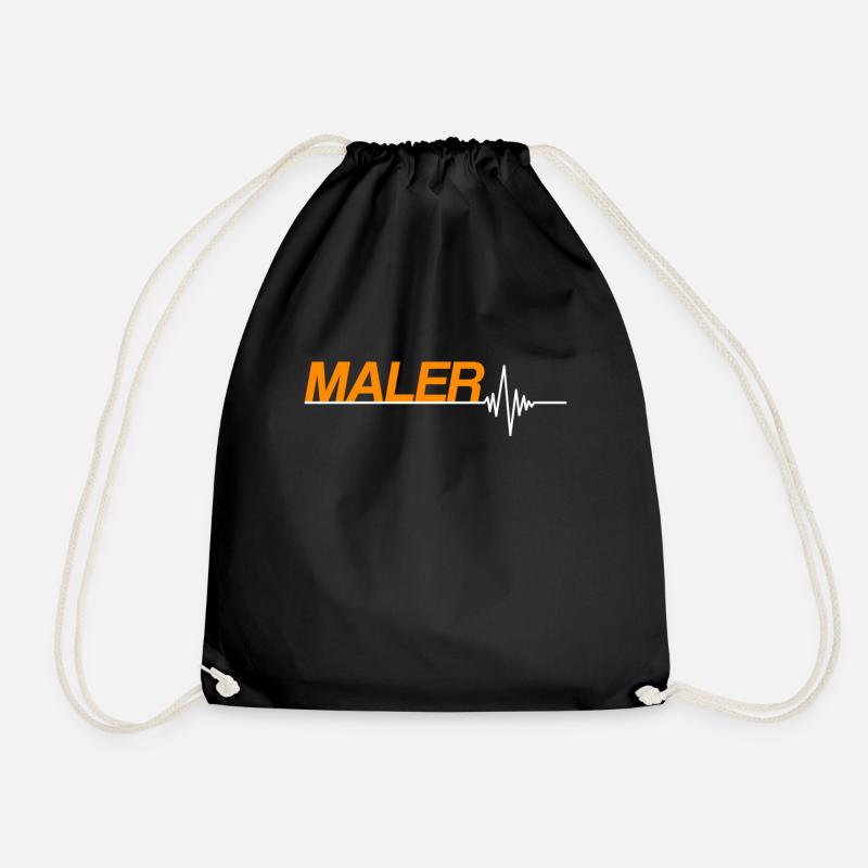 Maler - Turnbeutel - Schwarz