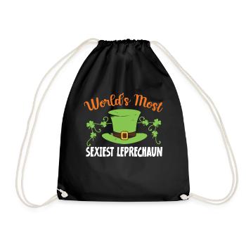 Le leprechaun le plus sexy du monde Irlande irlandaise - Sac de sport léger - noir - Devant