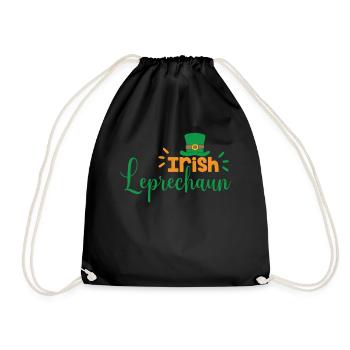 Gobelin irlandais Gaélique Irlande Irlandais Irlandais - Sac de sport léger - noir - Devant