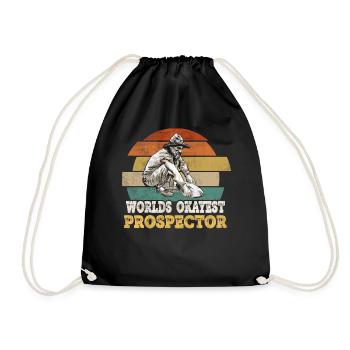 Meilleur prospecteur d’or au monde - Sac de sport léger - noir - Devant
