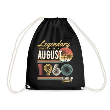 Légendaire depuis août 1960 Édition limitée - Sac de sport léger - noir - Devant