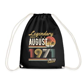 Legendary Since August 1971 Limited Edition - Drawstring Bag - black - Front