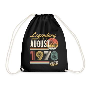 Legendary Since August 1978 Limited Edition - Drawstring Bag - black - Front